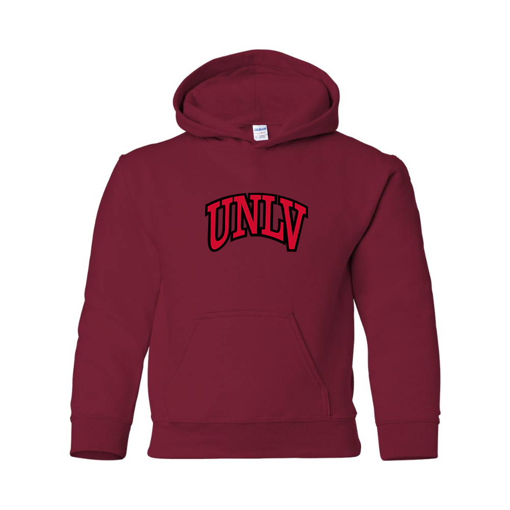 Youth UNLV Rebels Gildan Heavy Blend  Hooded Sweatshirt